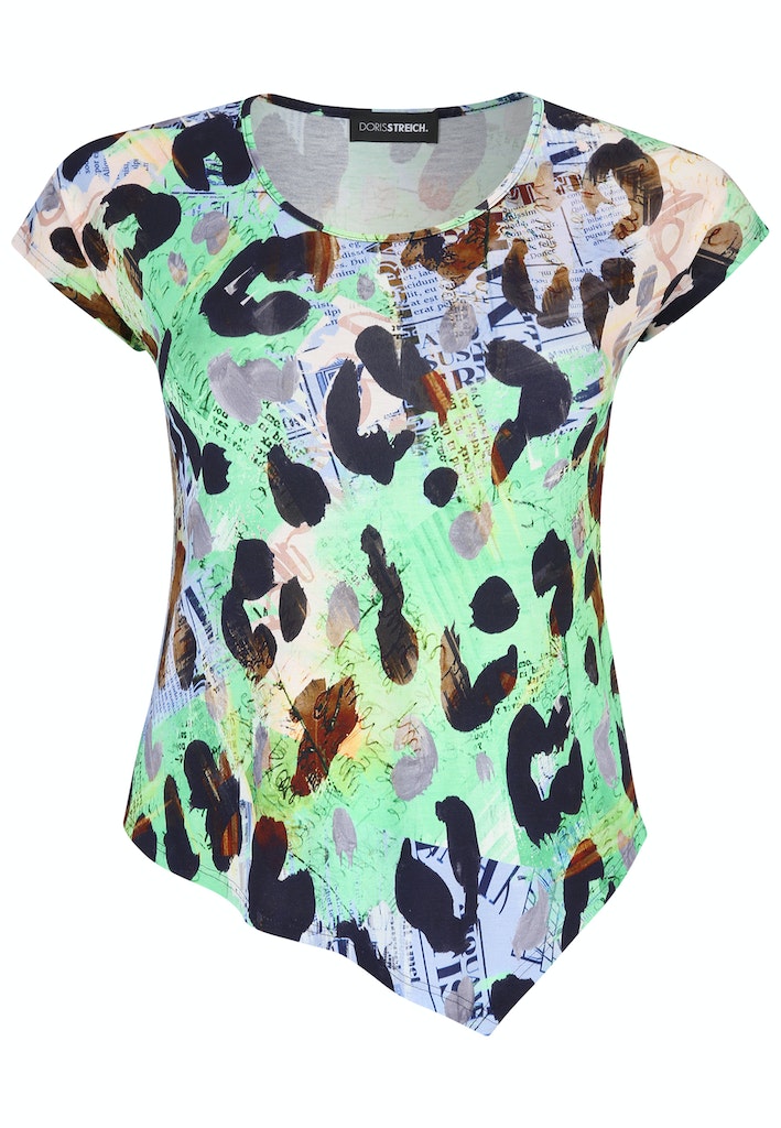 T-shirts korte mouw navy Doris Streich