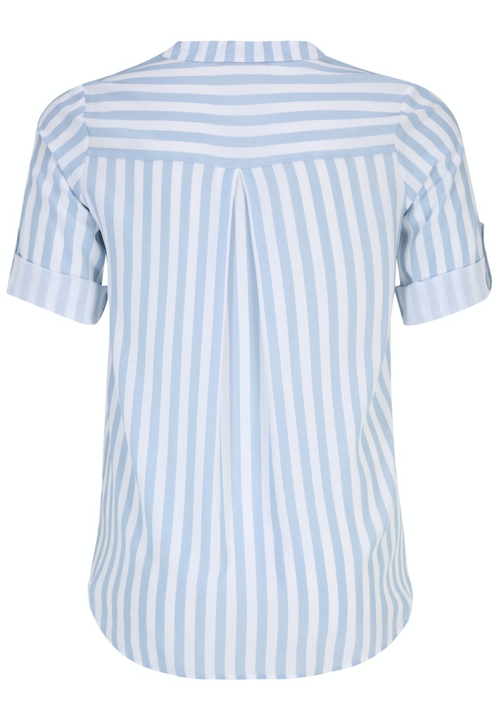 Blouses korte mouw blauw Doris Streich