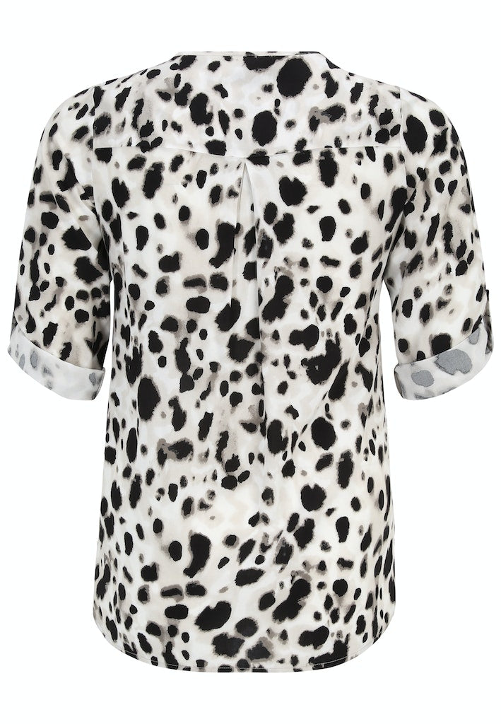 Blouses korte mouw multicolor Doris Streich