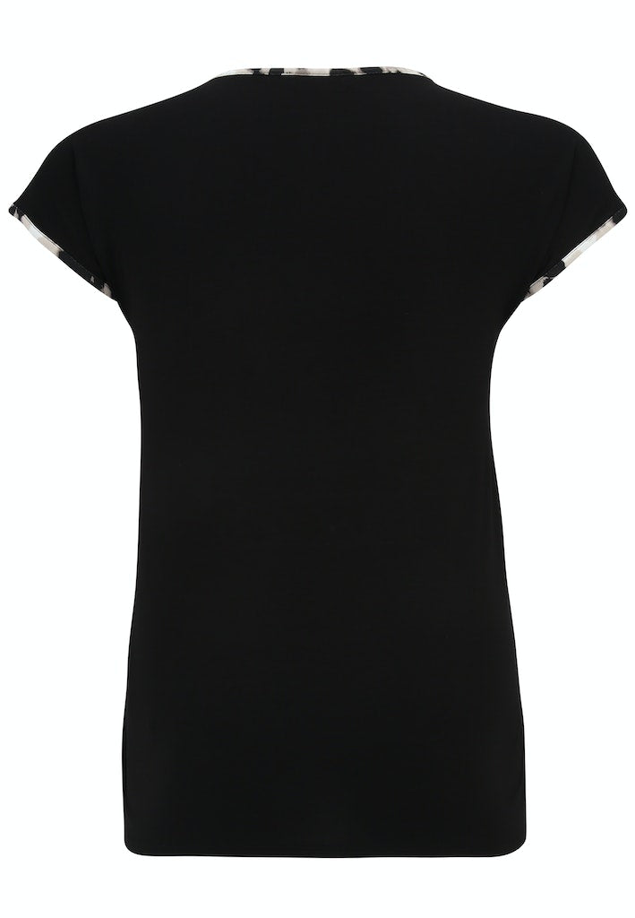 T-shirts korte mouw zwart Doris Streich