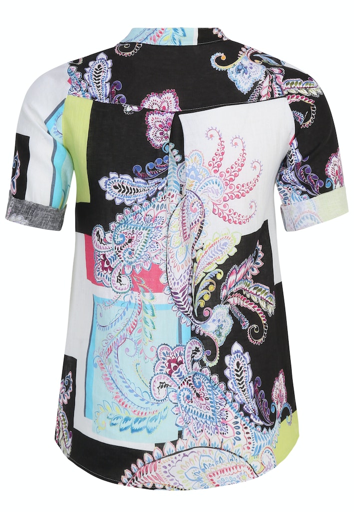 Blouses korte mouw multicolor Doris Streich
