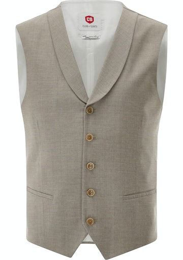 Kostuumgilets bruin CLUB of GENTS