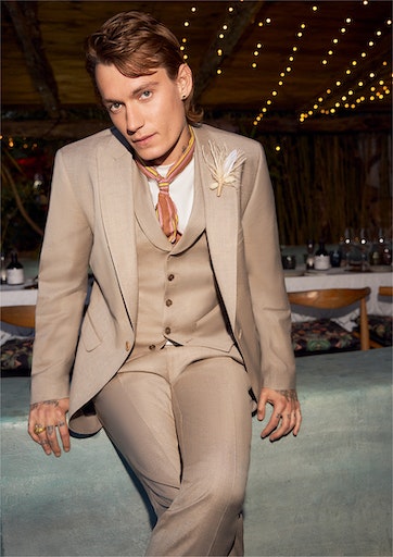 Kostuumgilets bruin CLUB of GENTS