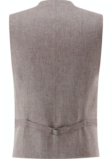 Kostuumgilets rood CLUB of GENTS