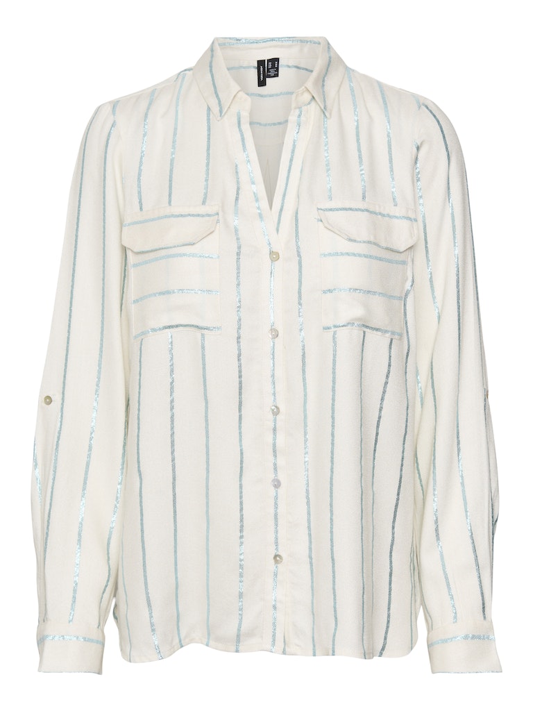 Blouses korte mouw blauw VERO MODA