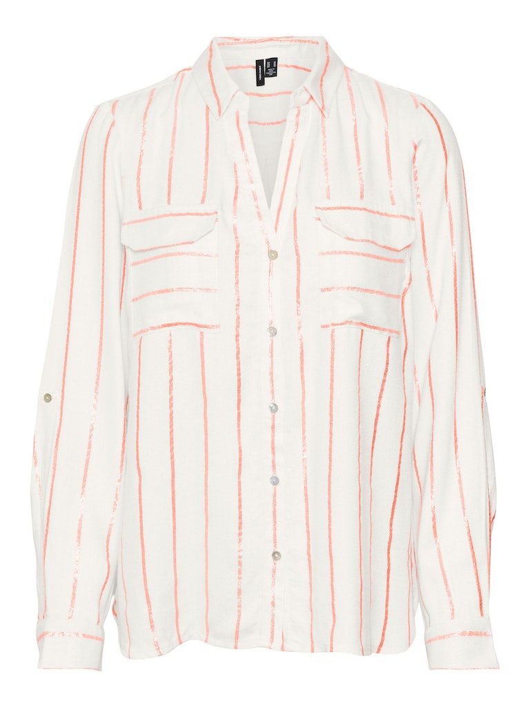 Blouses korte mouw oranje VERO MODA