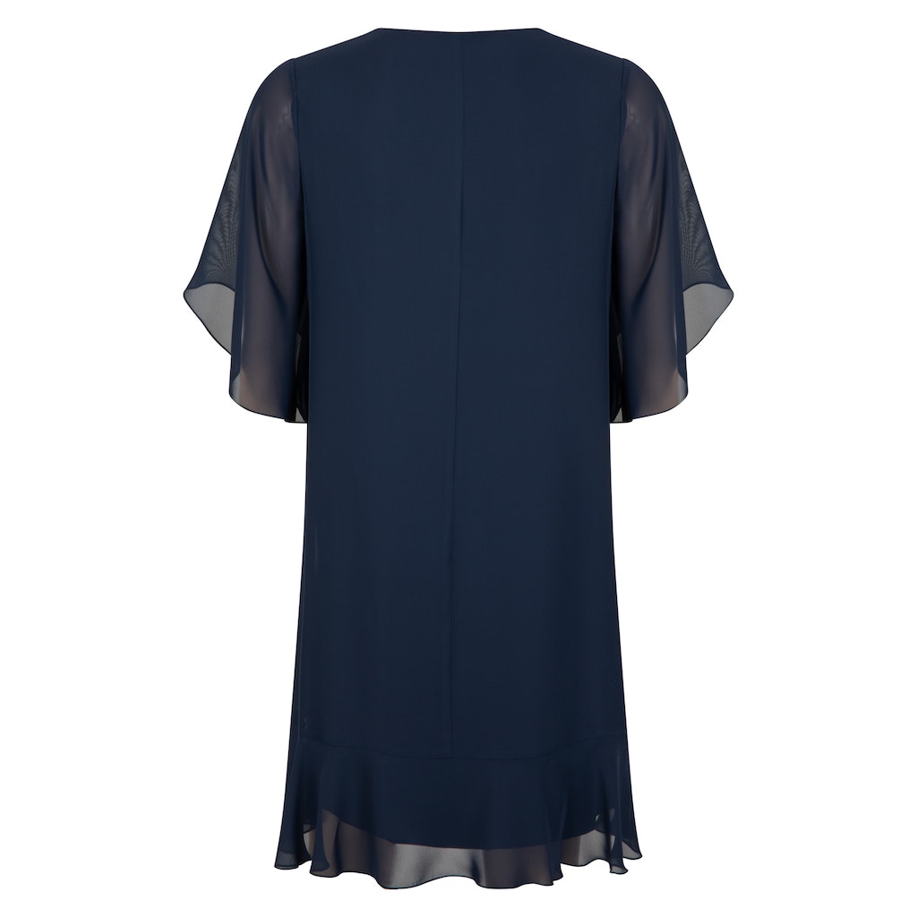 Jurken korte mouw navy Verpass