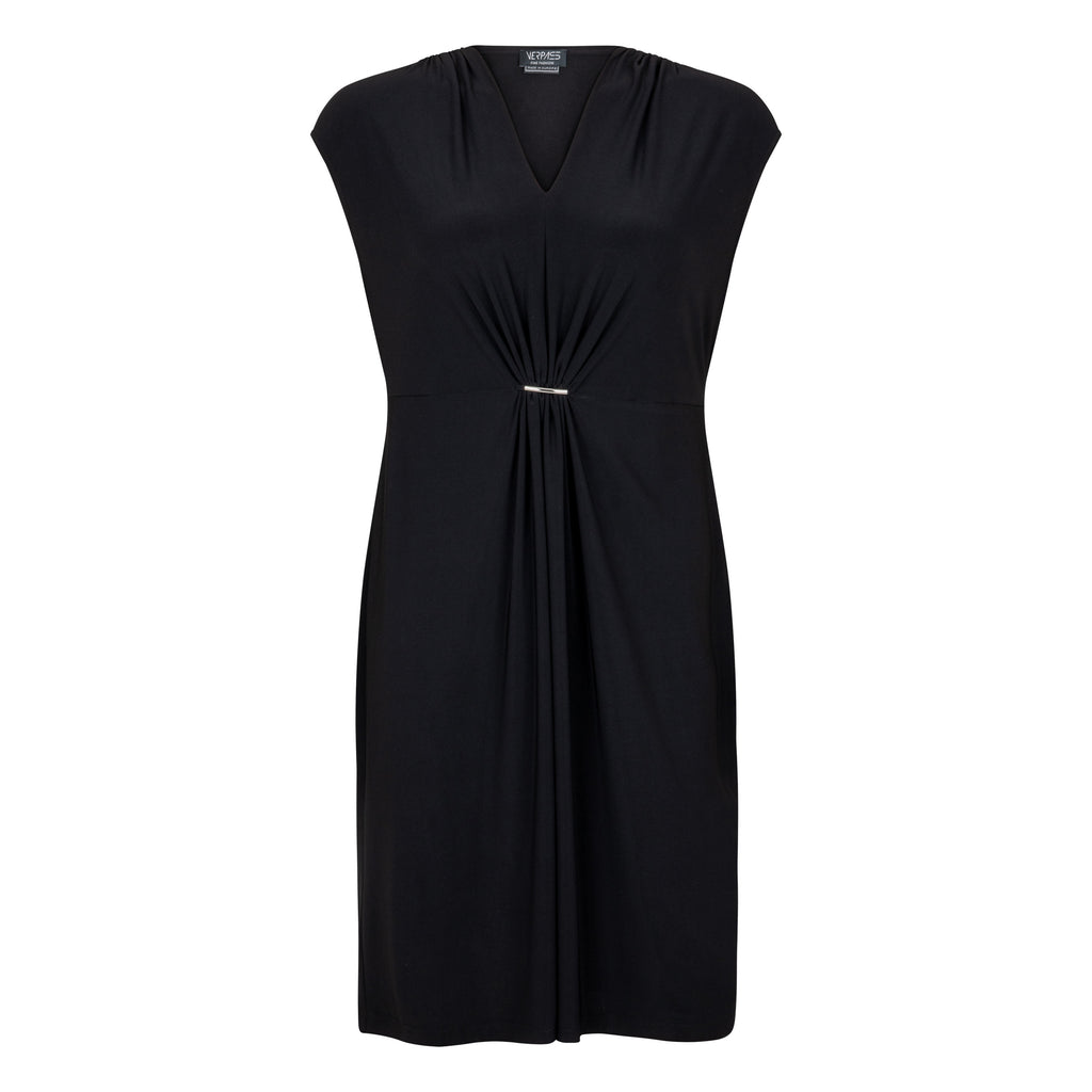 Jurken korte mouw zwart Verpass