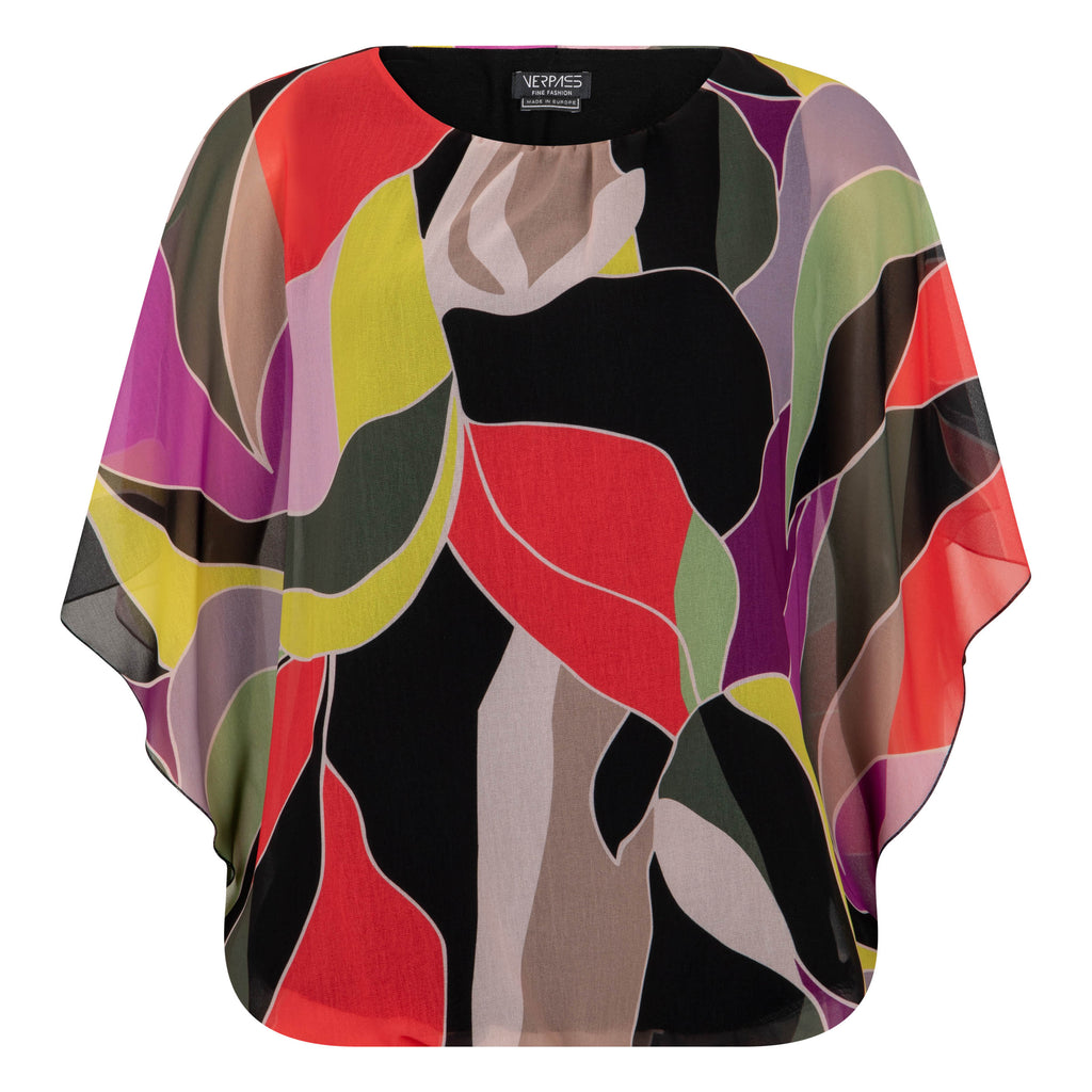 Blouses korte mouw multicolor Verpass