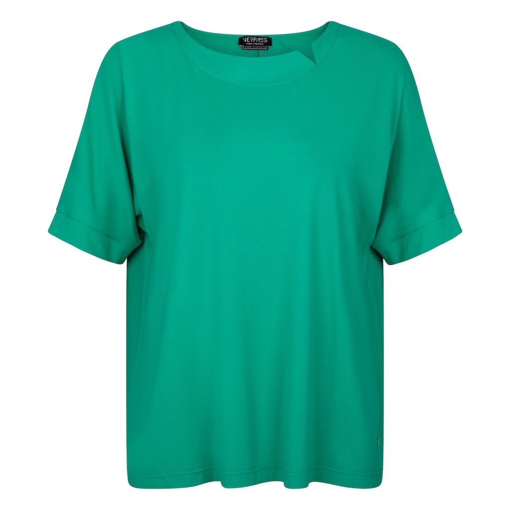 Blouses korte mouw groen Verpass