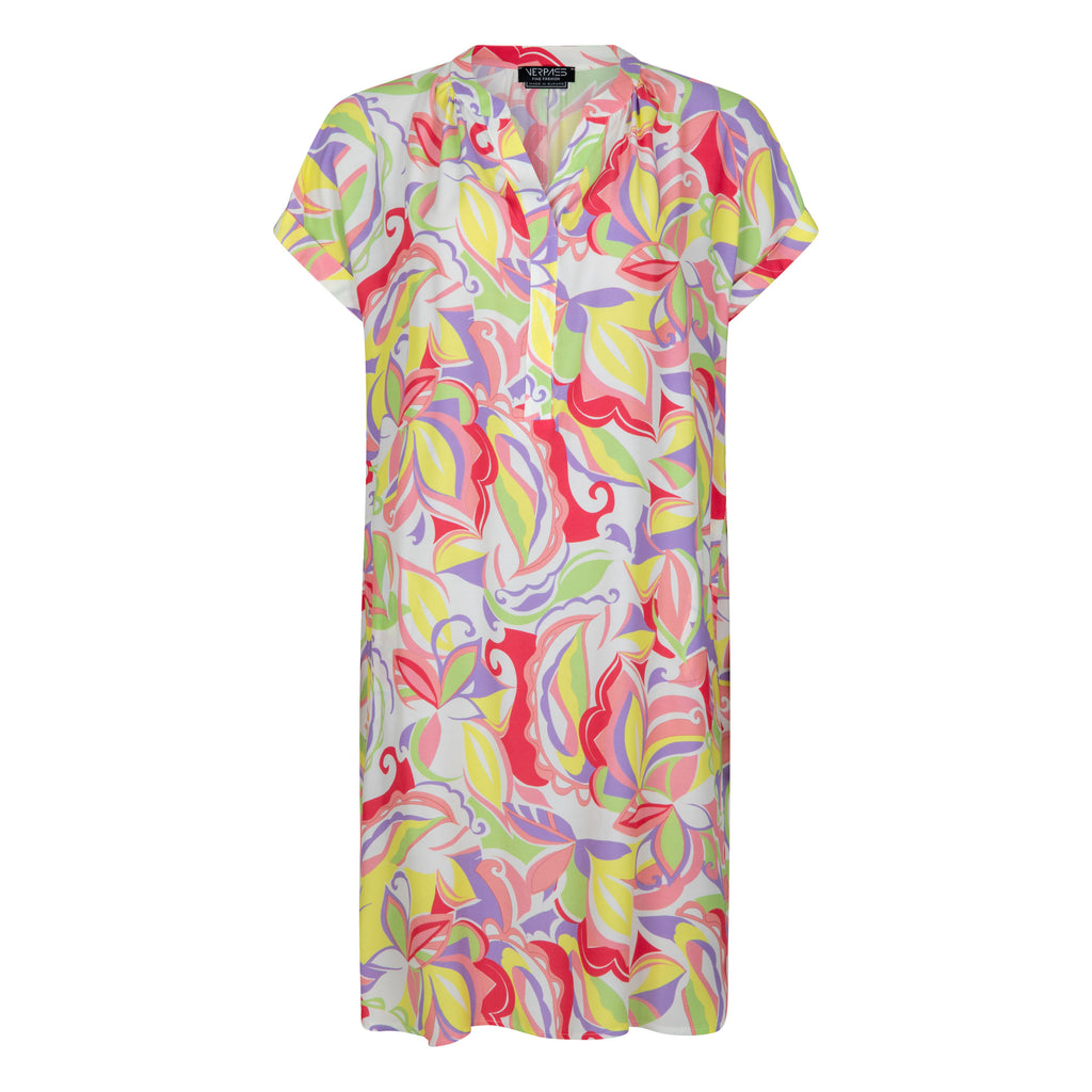 Jurken korte mouw multicolor Verpass