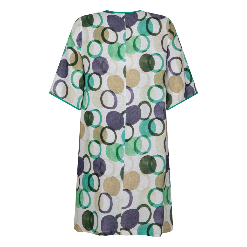 Jurken korte mouw groen Verpass