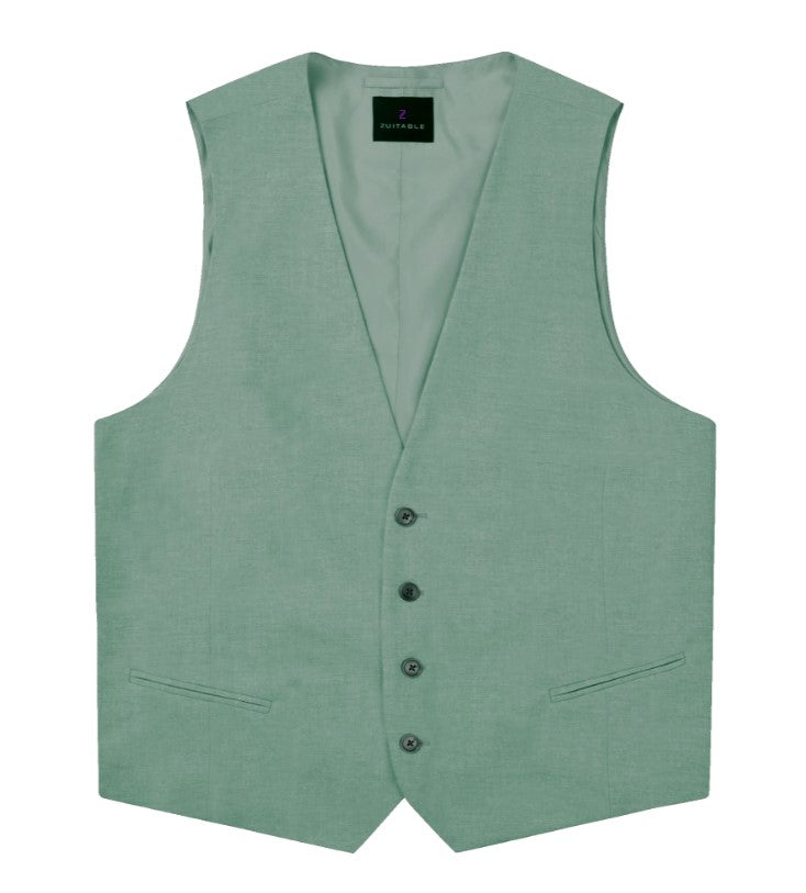 Kostuumgilets groen Zuitable