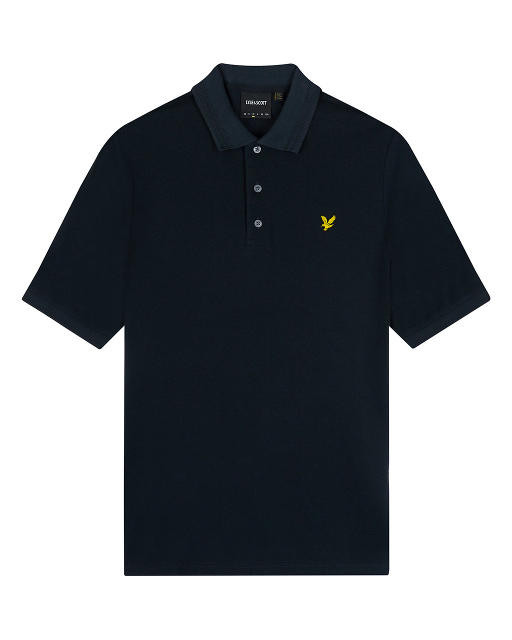 Polo's korte mouw navy Lyle & Scott
