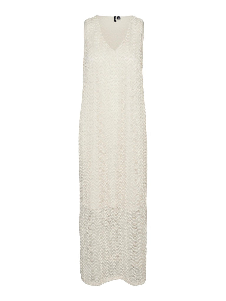 Jurken zonder mouw beige VERO MODA