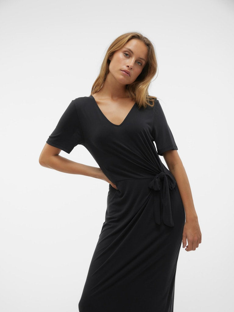 Jurken korte mouw zwart VERO MODA