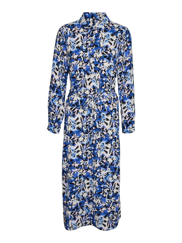 Jurken lange mouw blauw VERO MODA