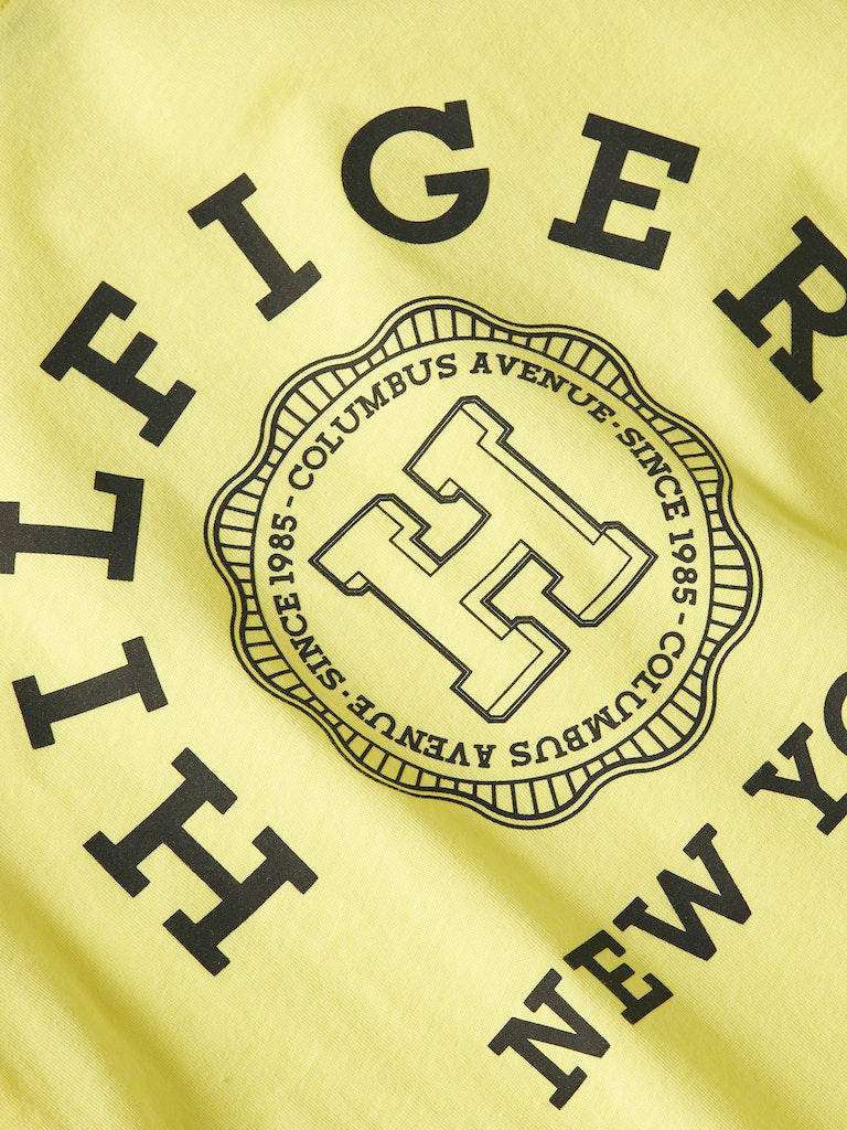 T-shirts korte mouw geel Tommy Hilfiger