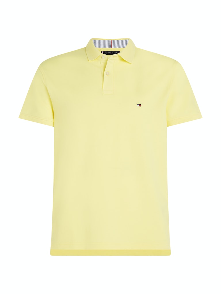 Polo's korte mouw geel Tommy Hilfiger