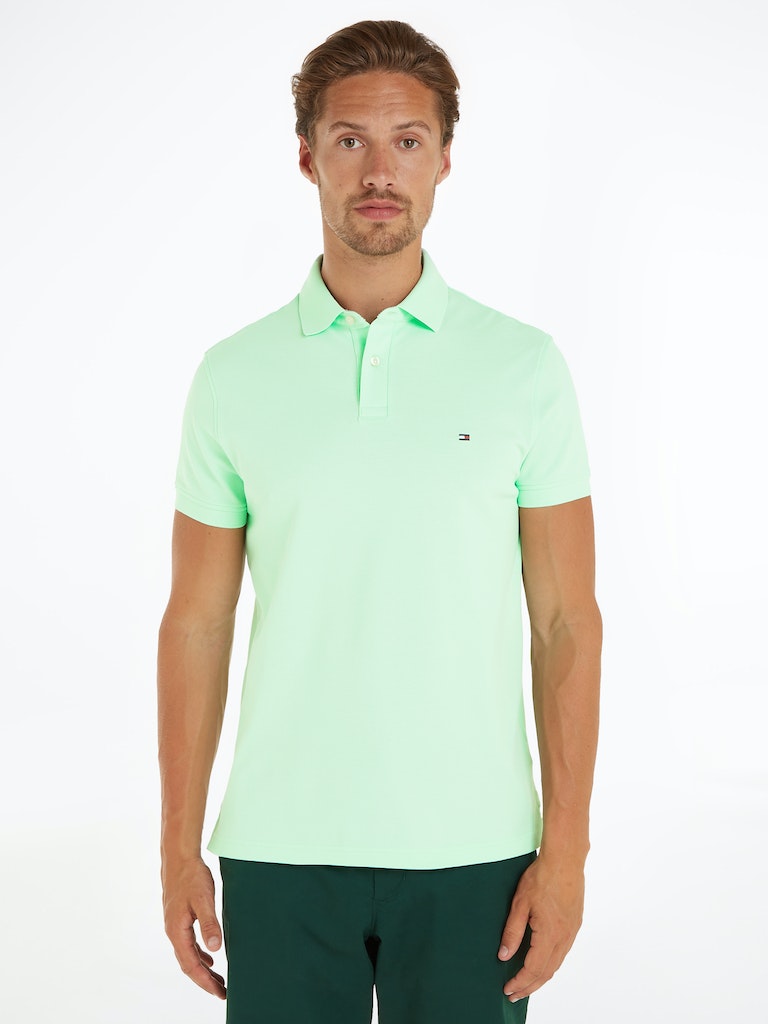 Polo's korte mouw groen Tommy Hilfiger