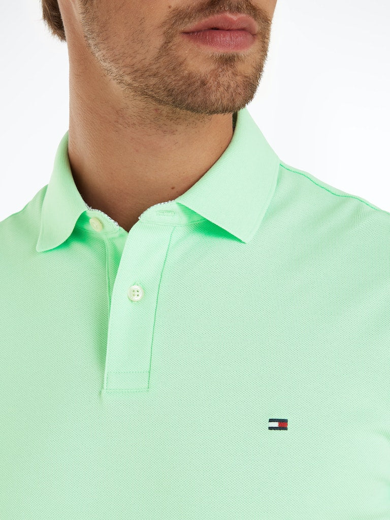 Polo's korte mouw groen Tommy Hilfiger
