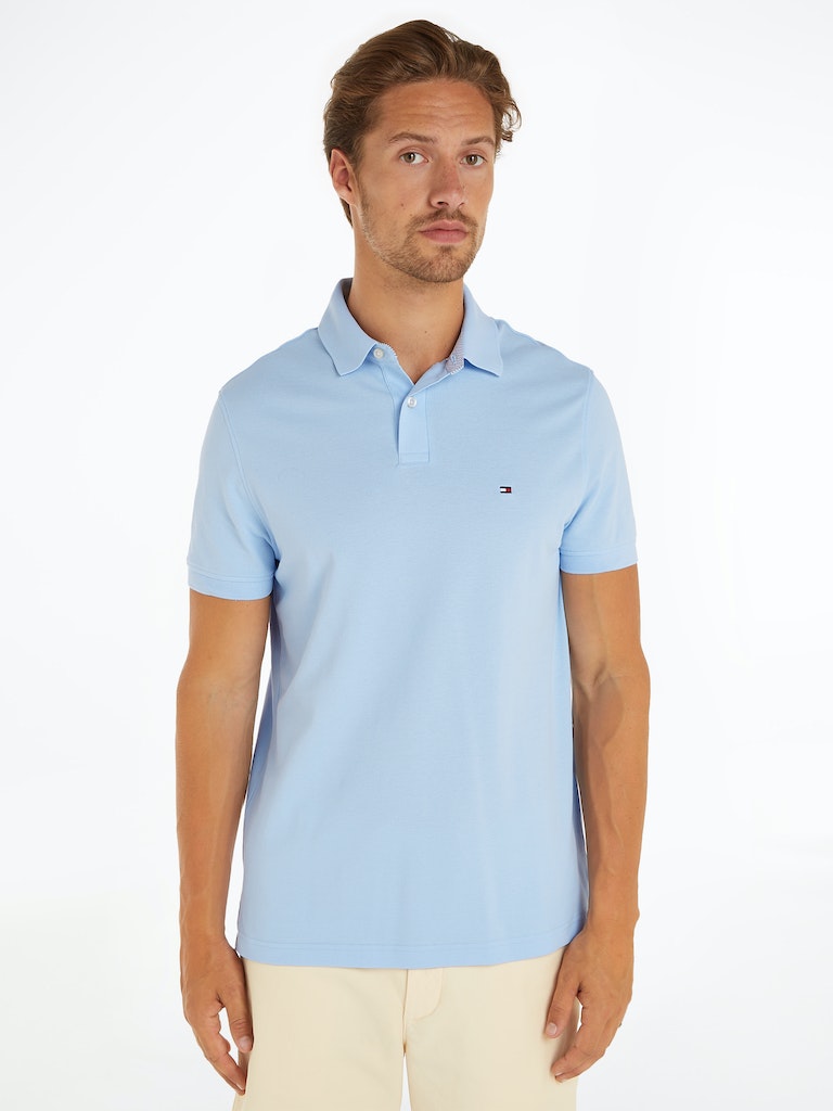 Polo's korte mouw blauw Tommy Hilfiger