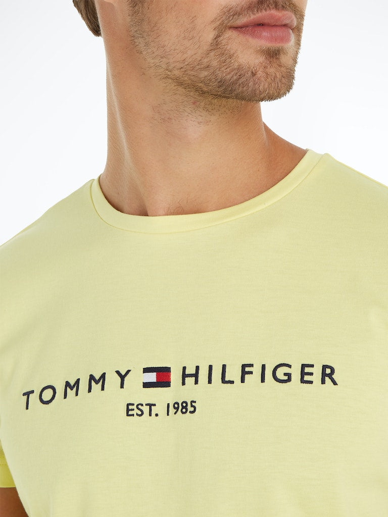 T-shirts korte mouw geel Tommy Hilfiger