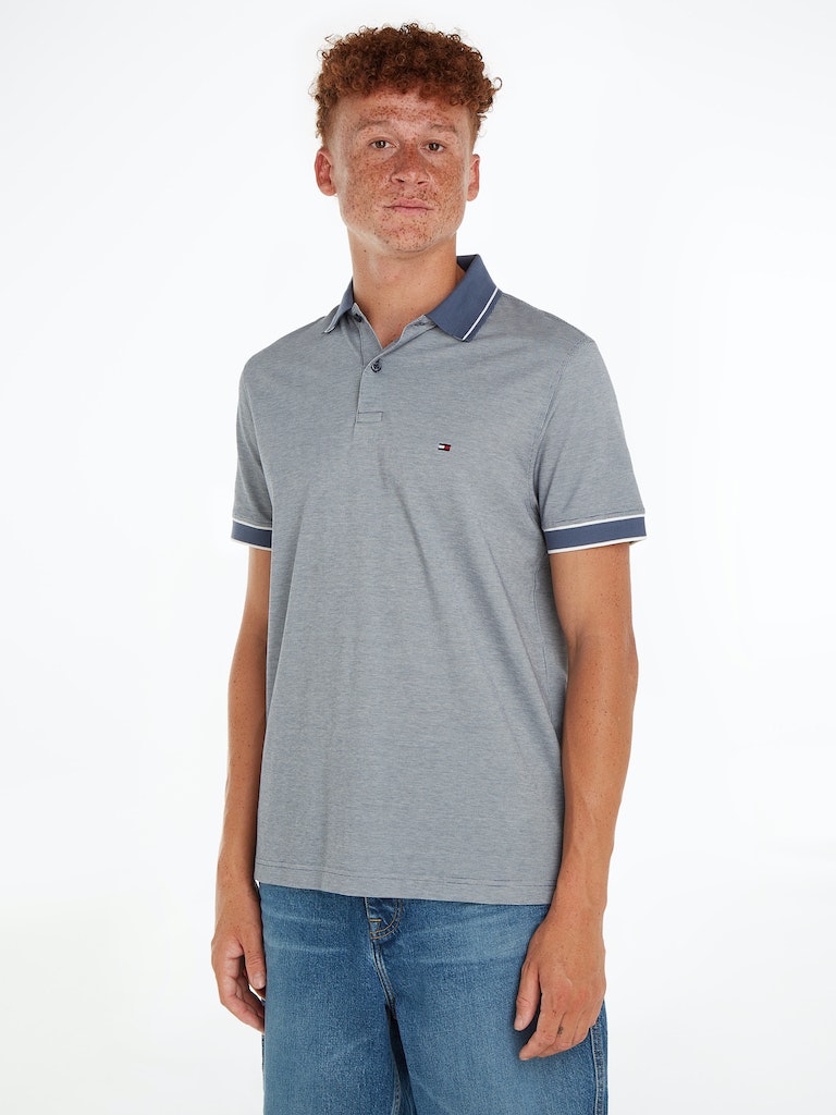 Polo's korte mouw blauw Tommy Hilfiger