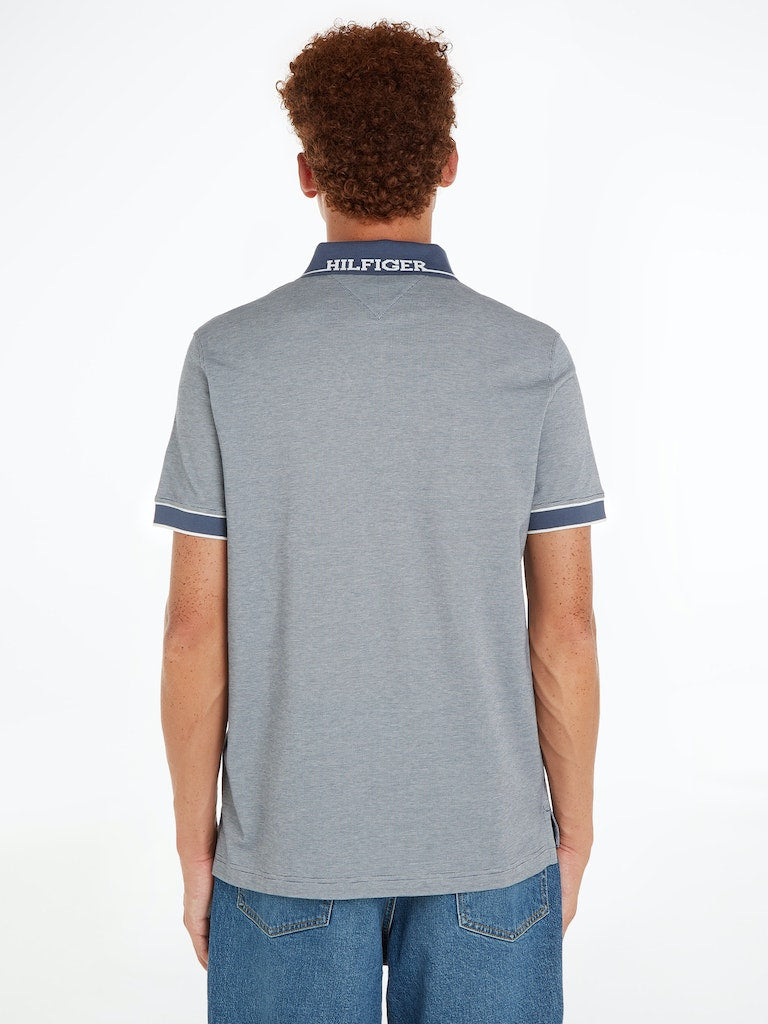 Polo's korte mouw blauw Tommy Hilfiger