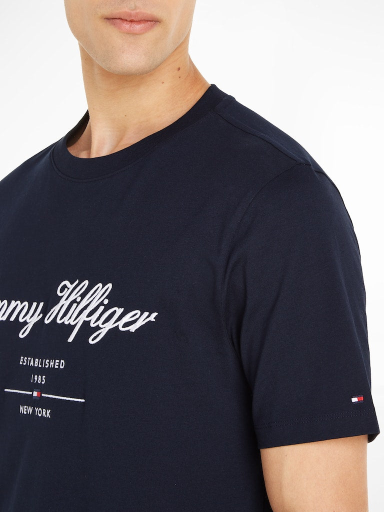 T-shirts korte mouw navy Tommy Hilfiger