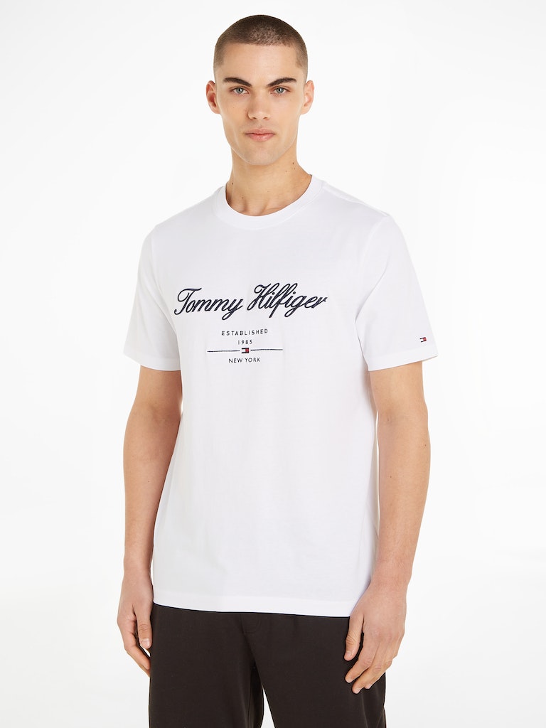 T-shirts korte mouw wit Tommy Hilfiger