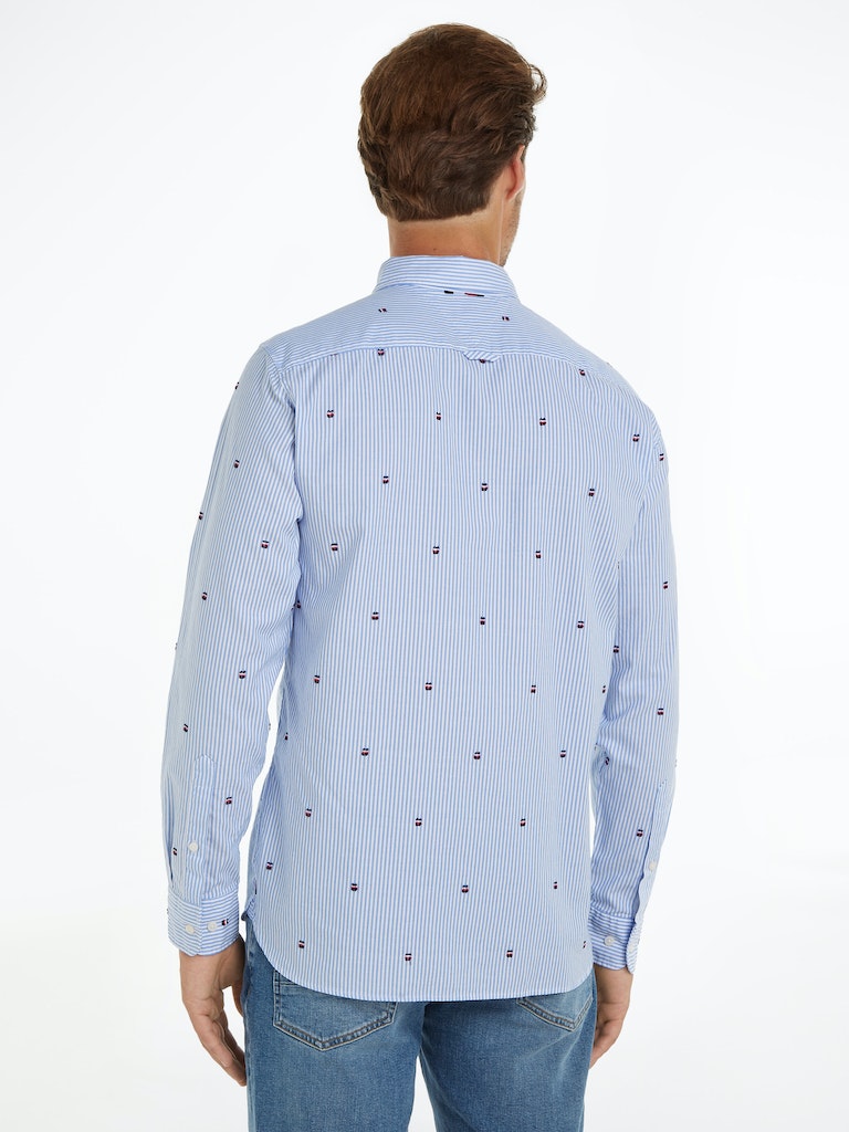 Hemden lange mouw multicolor Tommy Hilfiger