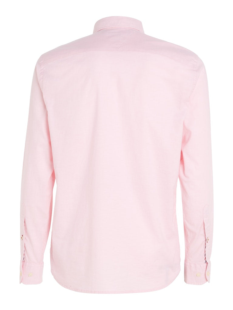 Hemden lange mouw roze Tommy Hilfiger