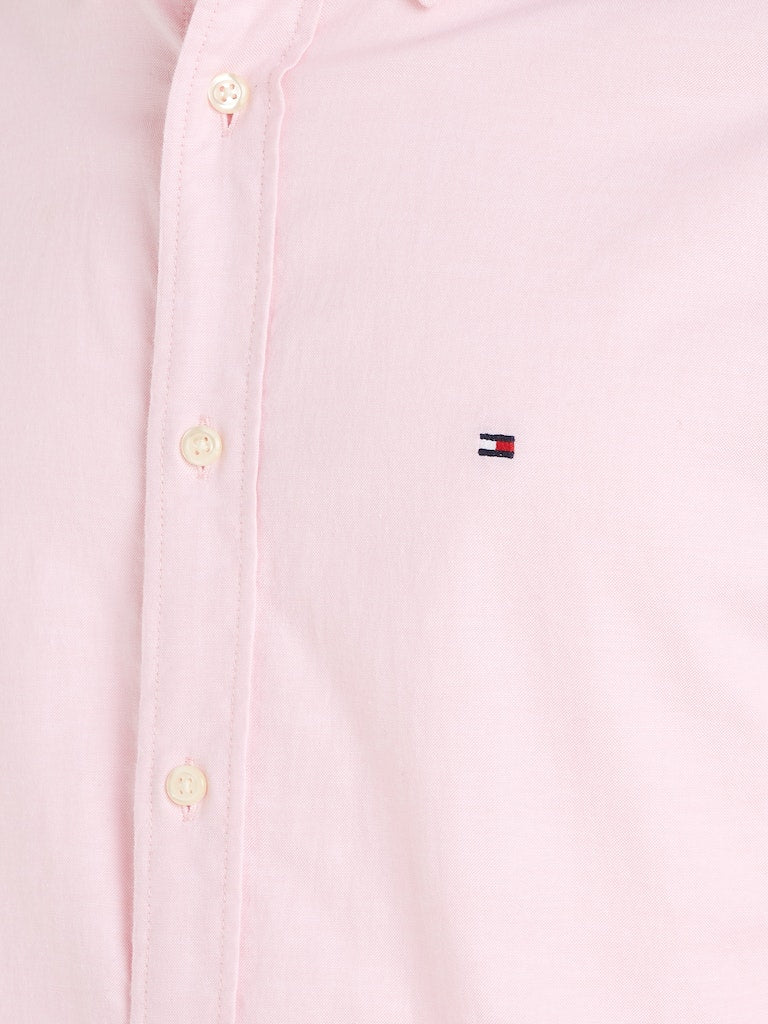 Hemden lange mouw roze Tommy Hilfiger