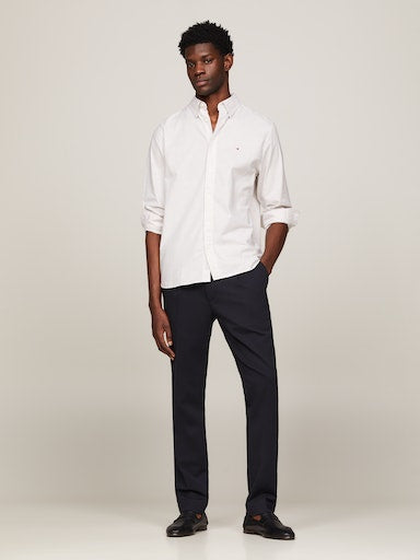 Hemden lange mouw wit Tommy Hilfiger