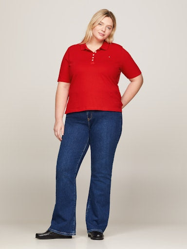 Polo's korte mouw rood Tommy Hilfiger