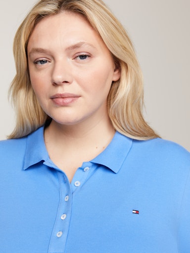 Polo's korte mouw blauw Tommy Hilfiger