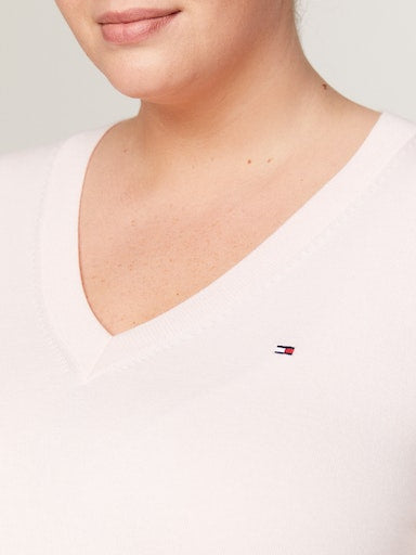 Pulls roze Tommy Hilfiger