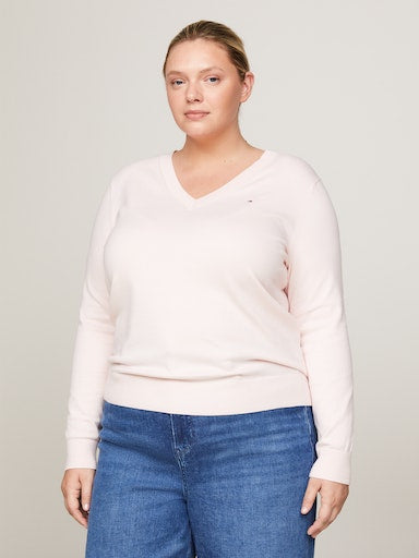 Pulls roze Tommy Hilfiger
