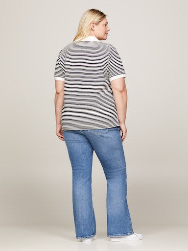 Polo's korte mouw blauw Tommy Hilfiger