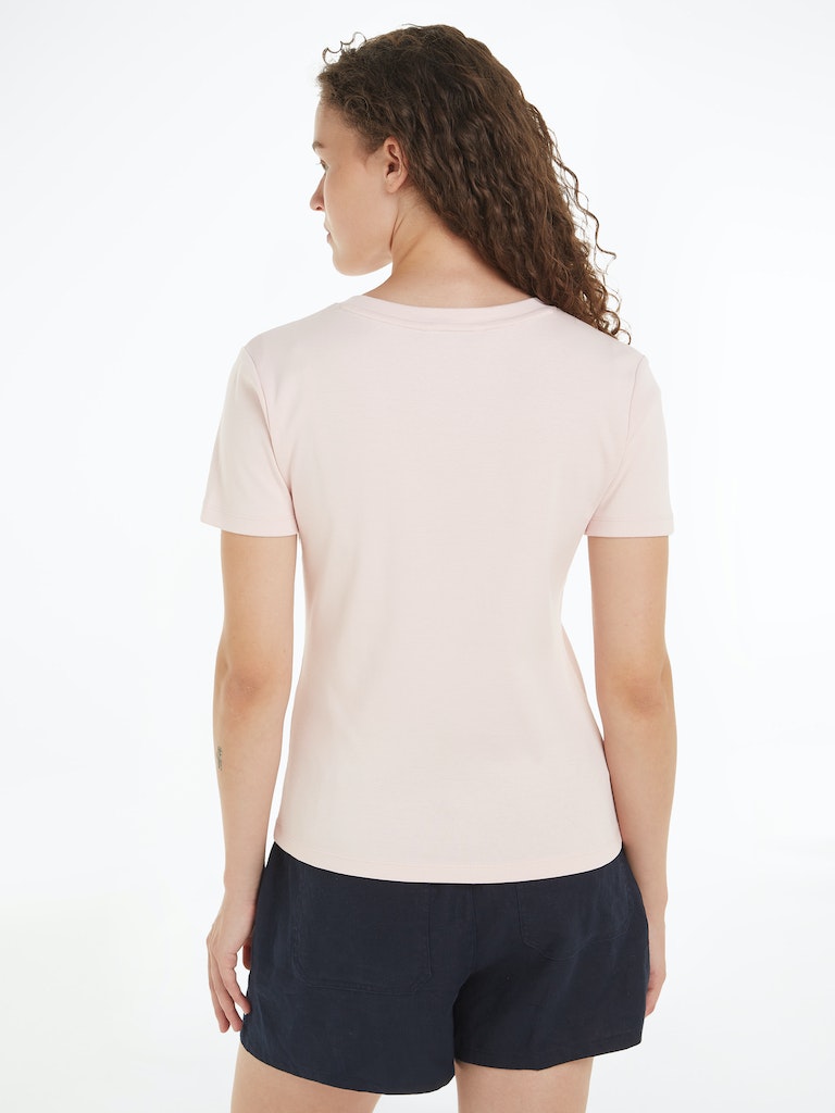 T-shirts korte mouw roze Tommy Hilfiger