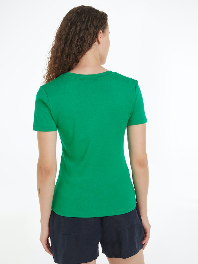 T-shirts korte mouw groen Tommy Hilfiger