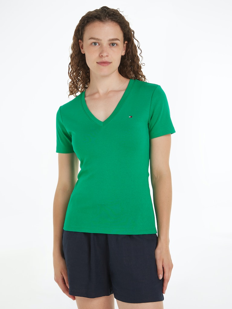 T-shirts korte mouw groen Tommy Hilfiger