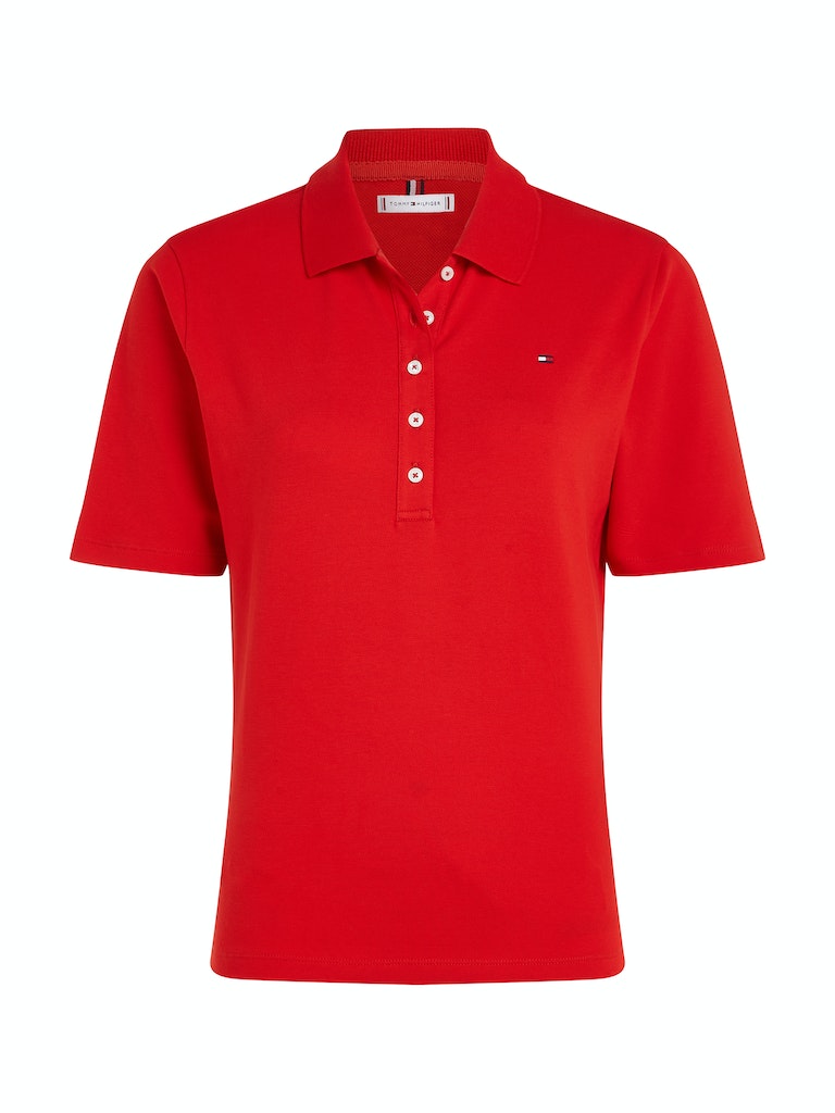 Polo's korte mouw rood Tommy Hilfiger