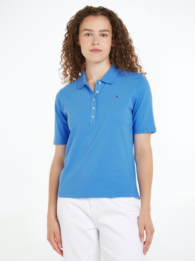 Polo's korte mouw blauw Tommy Hilfiger