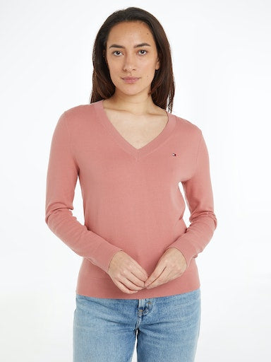 Pulls roze Tommy Hilfiger