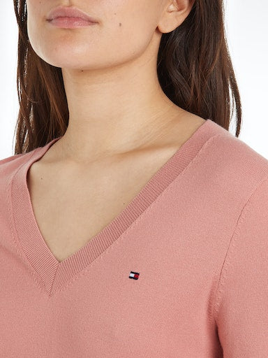 Pulls roze Tommy Hilfiger
