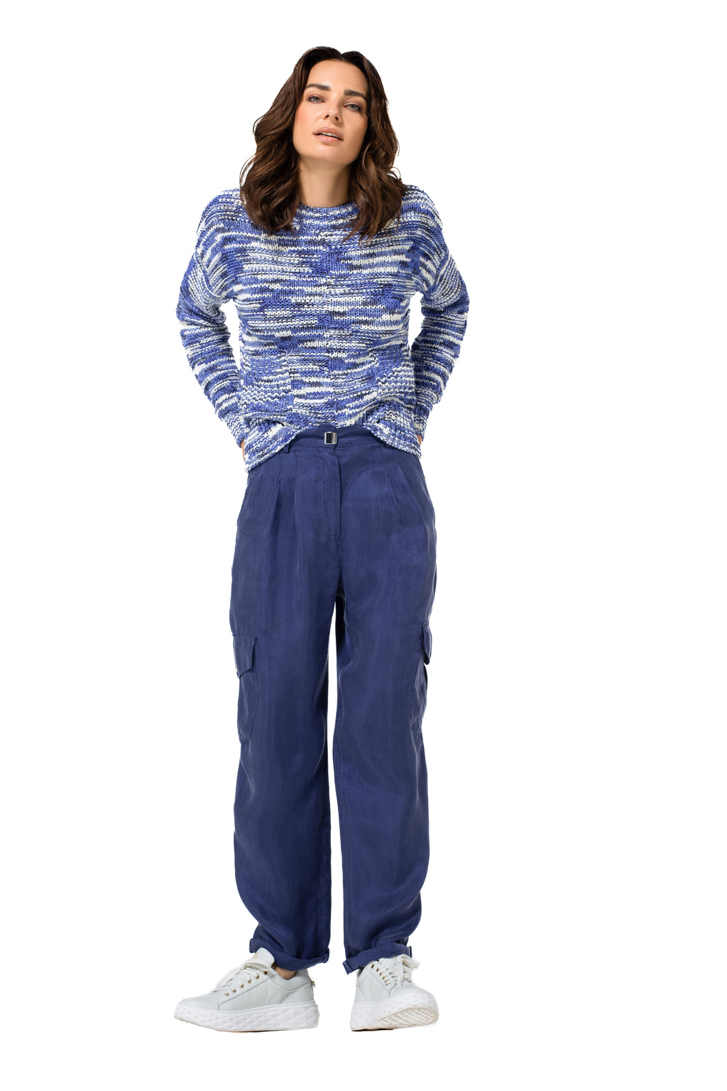 Pulls blauw Caroline Biss