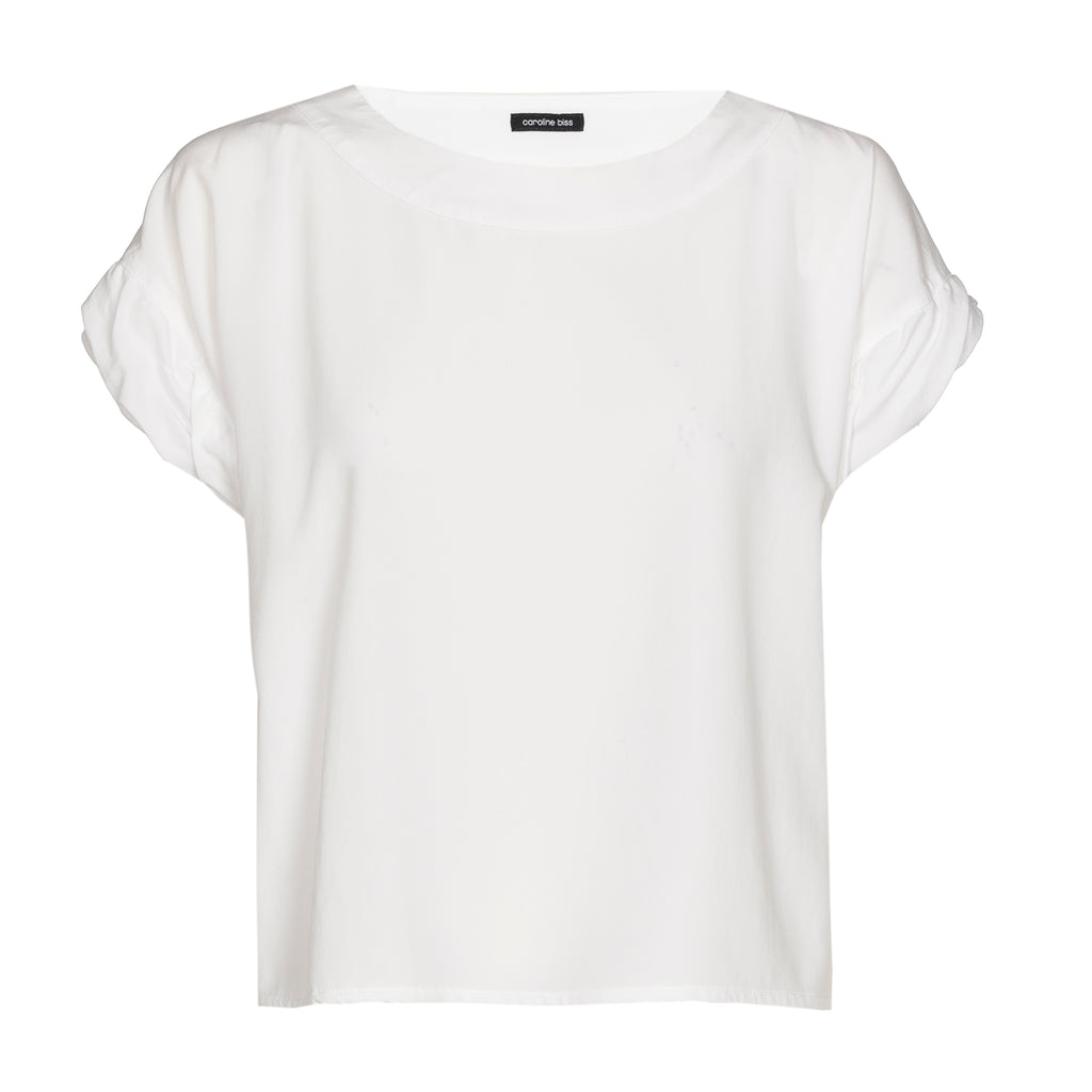 T-shirts korte mouw wit Caroline Biss