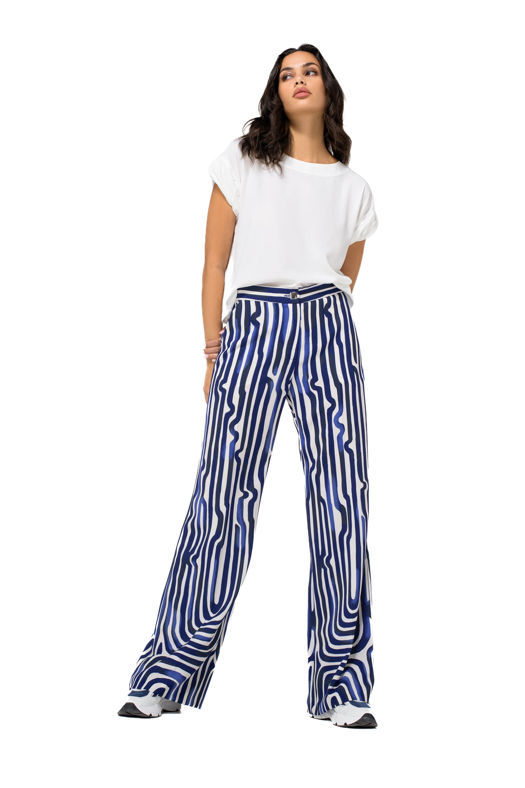 T-shirts korte mouw wit Caroline Biss